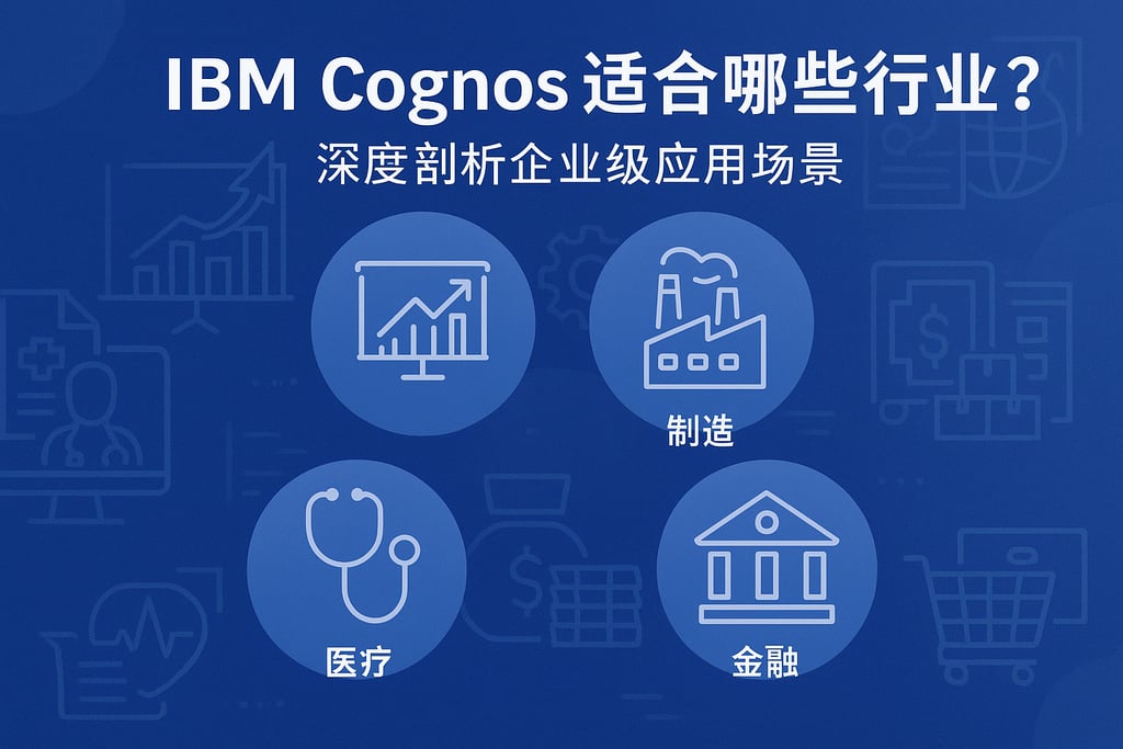IBM Cognos适合哪些行业？深度剖析企业级应用场景